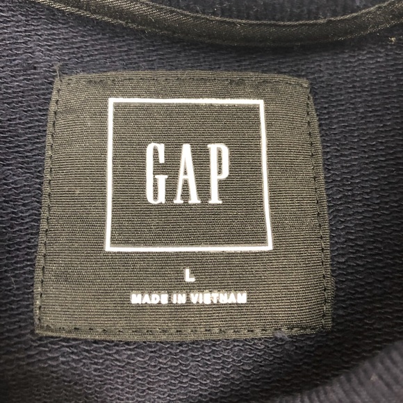 GAP | Navy Long Sleeve Knit Cozy Pullover | Large - Picture 5 of 8